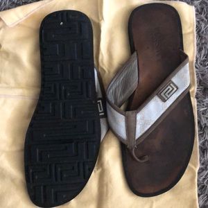 Size 11 Versace men’s sandals